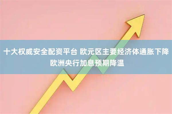 十大权威安全配资平台 欧元区主要经济体通胀下降 欧洲央行加息预期降温